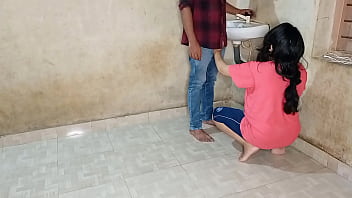 Young Bhabhi's insatiable lust for sex with plumber