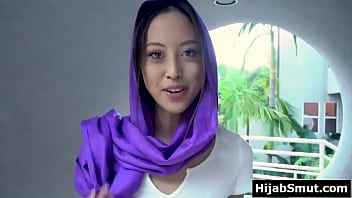 Aroused young Muslim girl can't get enough of sexual thoughts